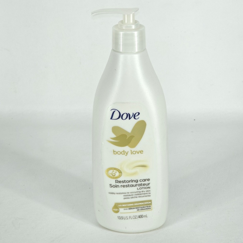 Dove Body Love Restoring Care Lotion Ceramide Serum 13.5 oz Pump‎ Bottle NOS